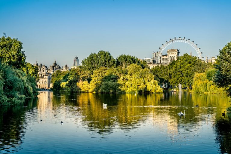 St. James’s Park i London, Storbritannia.