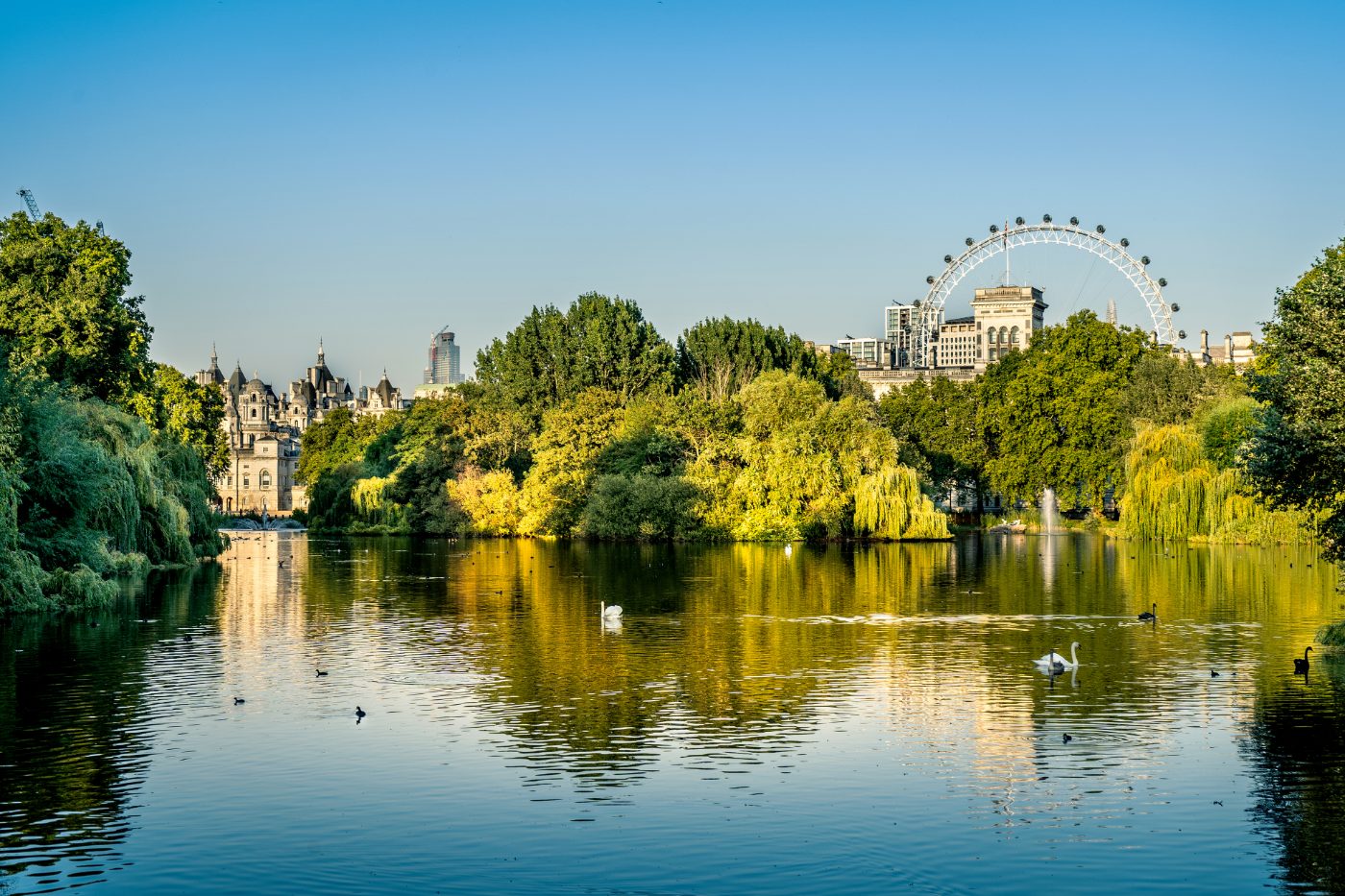 St. James’s Park i London, Storbritannia.
