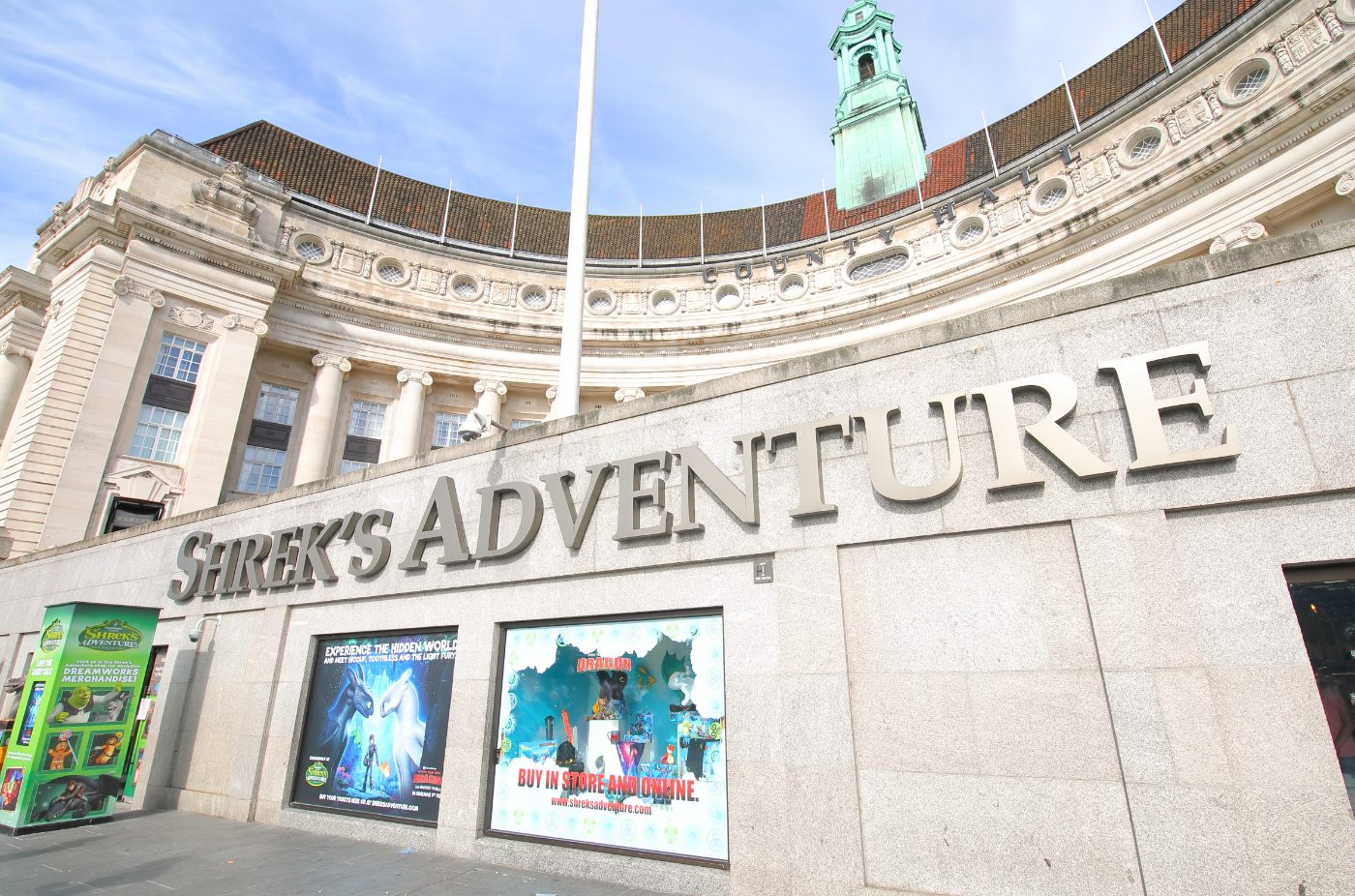 Shrek’s Adventure-museet i London, Storbritannia.